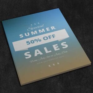 Premium UV Coated Flyers (view 4)