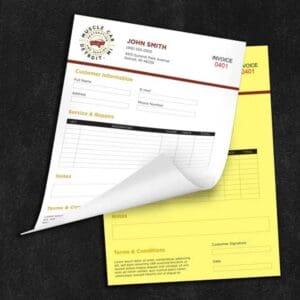 Carbonless Forms 2 Part
